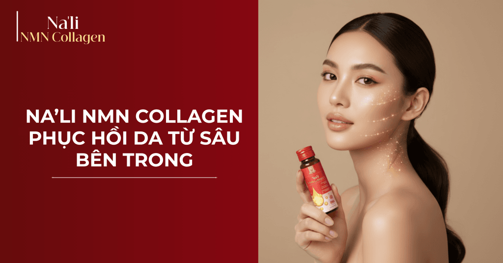 Khi kết hợp dưỡng ẩm đầy đủ và Na’li NMN Collagen, cấu trúc da được phục hồi từ trong ra ngoài. Collagen giúp da đàn hồi, còn dưỡng ẩm giúp giữ nước và tạo độ căng tức thì.